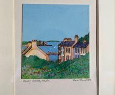 Framed painting by Sorca O'Farrell