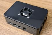 Raspberry Pi 4 and 5 housing Case with cooling fan