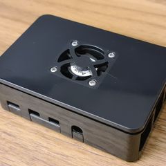 Raspberry Pi 4 and 5 housing Case with cooling fan