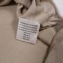 Yaya Beige Taupe Twisted Front Ruched Ribbed Cap Sleeve Knit Top Size L Image 3