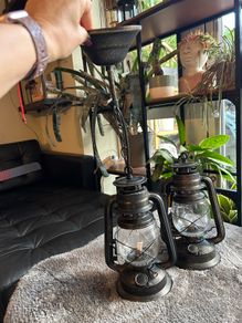 Old fashioned shaped ceiling lights