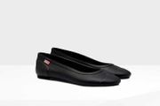 Hunter Original Tour Wellies - Womens Ballet Flats Black size 5UK