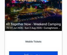 2 All Together Now Tickets + Boutique Camping