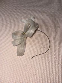 Cream Fascinator