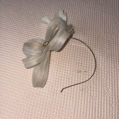 Cream Fascinator