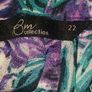 Bm Collection floral blouse size UK22 EU50 Postage included Image 5
