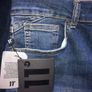 Shorts jeans 11 degrees skinny fit denim blue size W 34 brand new Image 3