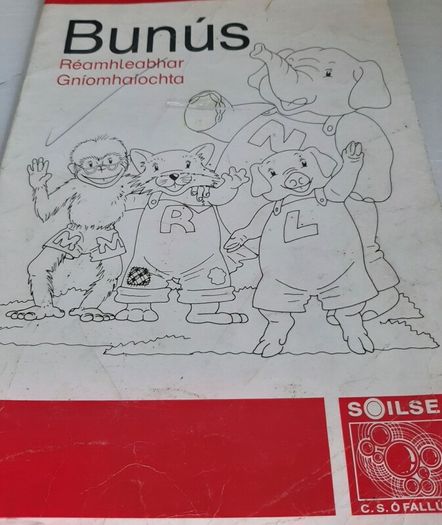 Fallons vintage Gaeilge books