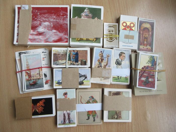 Bulk Lot of Vintage Cigarette Cards Collection of over 1,000 Priced to Sell
