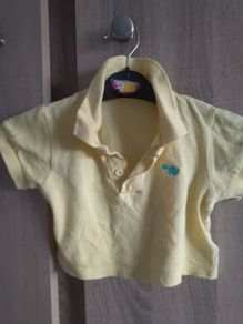 6/9 month yellow top worn once