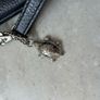 Black Italian leather crossbody Image 4