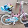 Kids unicorn bike size 14 inch wheels Image 2