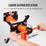 340kg Engine Stand with 360 Rotating Head, Adjustable Mounting Arms, 4 Caster Wheels, Heavy Duty Motor Stand for Engine Repair & Vehicle Maintenance Image 4