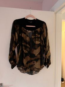 Boho blouse Massimo Dutti