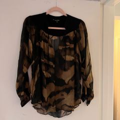 Boho blouse Massimo Dutti