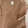 jumper dress Bnwt Hailey's brand tan crewneck jumper dress 10/12 size small Image 8