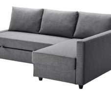 IKEA FRIHETEN Corner sofa-bed with storage - dark grey