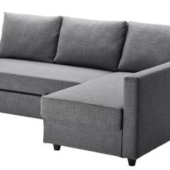 IKEA FRIHETEN Corner sofa-bed with storage - dark grey