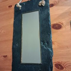 Handcrafted Slate Mirror