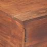 Coffee Table Honey Brown 67x67x45 cm Solid Acacia Wood Image 2