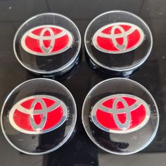 4 x Toyota Centre Caps (60mm) Free Post