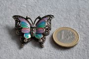 sterling silver butterfly brooch