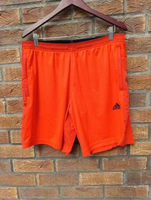 Vibrant Orange Adidas Shorts Mens Large