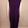 Enfocus Women shiny purple dress Image 5