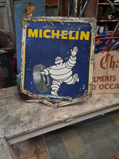 Vintage Michelin Garage Sign