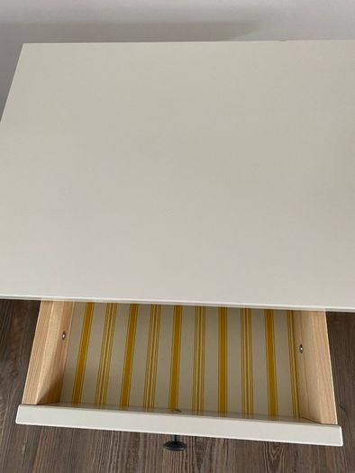 Ikea Hemnes White Bedside Table