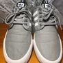 Adidas Boys Grey Canvas Athletic Trainers UK5.5 EUR38   S-B Image 3