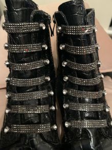 Black Patent Boots price drop