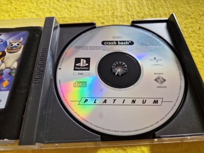 Crash Bash  Bandicoot PlayStation1 Ps1 PlayStation2 Ps2 games Original