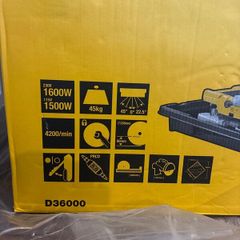 DeWalt D36000 Wet Tile Saw &