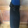 Black Sequin Dress - Size 12 Image 4