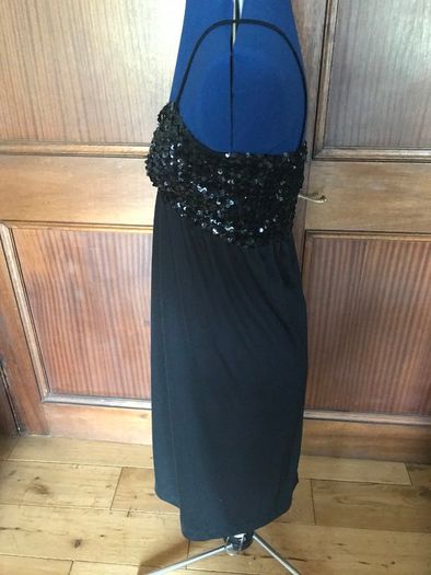 Black Sequin Dress - Size 12