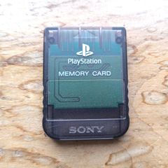 Sony PS1 Memory Card Clear/Transparent