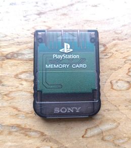 Sony PS1 Memory Card Clear/Transparent