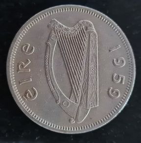 Ireland Excellent 1959 Florin 2s coin