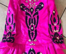 Irish dancing dress