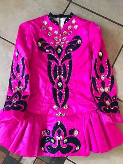Irish dancing dress