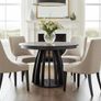 Axis Black Extendable Dining Table 100 to 140cm Image 2