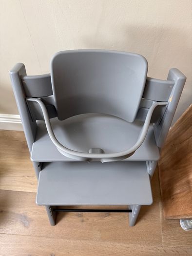 Stokke Tripp trapp high chair, seat cover and tray