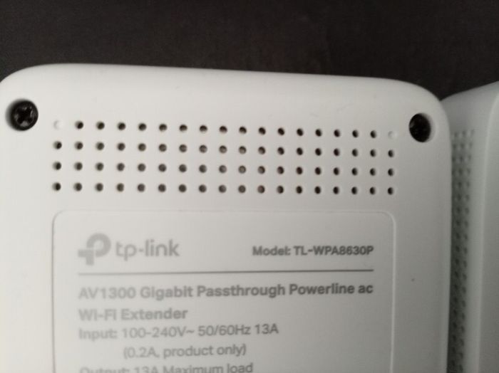TP-Link powerline adaptor