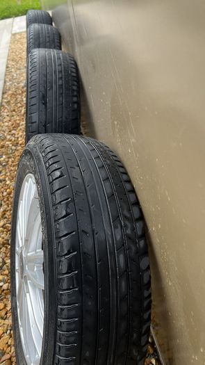 Set of 4 M Spirits 14" Alloy Wheels with Yokohama Tyres - Great Condition