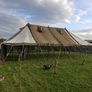 Vintage Army Tent Marquee Image 2