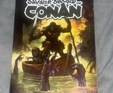 The savage sword of Conan foil variant cover comic