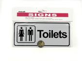 Toilets Sign
