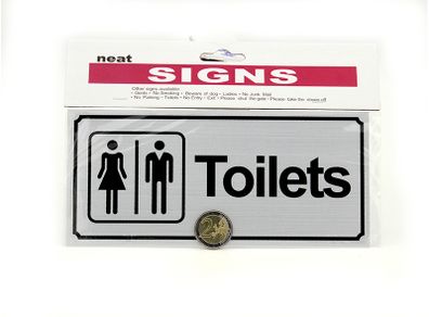 Toilets Sign