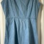 Woman  mini Denim dress Image 3
